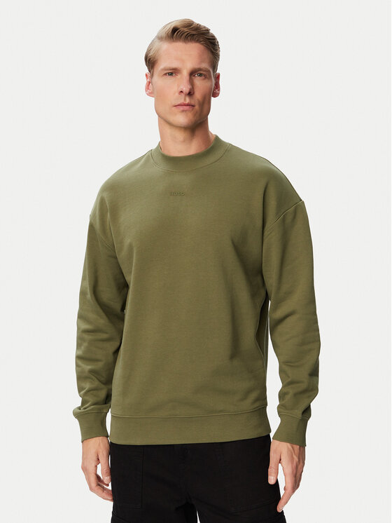HUGO Bluza Dapocrew 50525892 Khaki Regular Fit