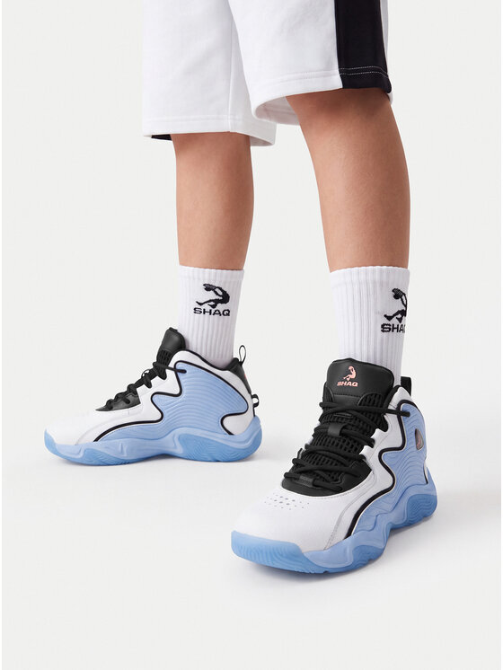 SHAQ Buty do koszykówki EO-DEVASTATOR 3.0 AQ95078B-WL Biały