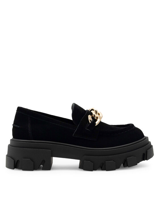 Badura Loafersy SOPHIA-01 Czarny