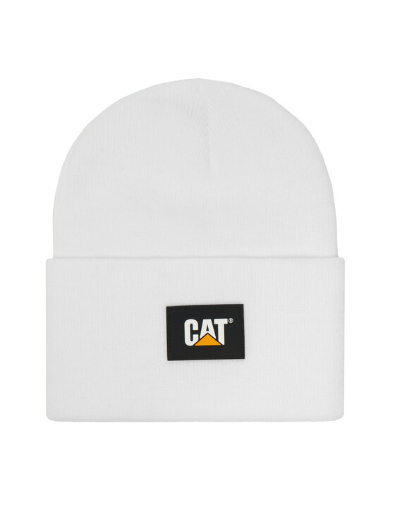 CAT Footwear Czapka Label Cuff 1090026 Biały
