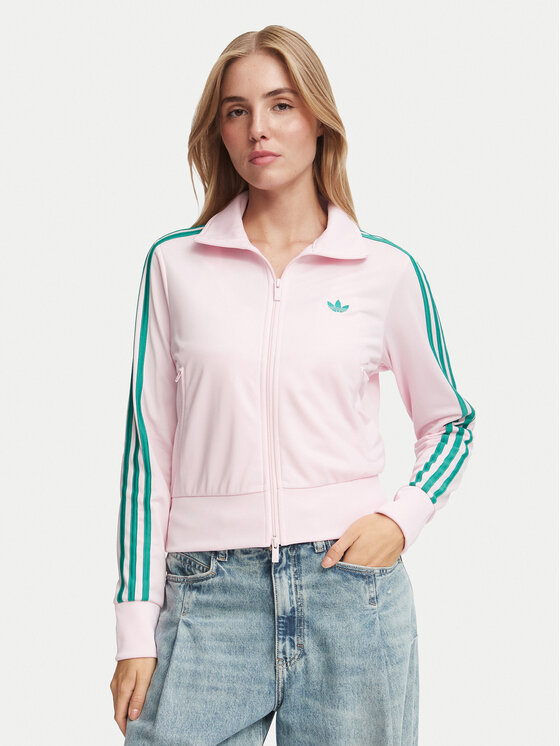 adidas Bluza Firebird Classic KY0885 Różowy jasny Regular Fit