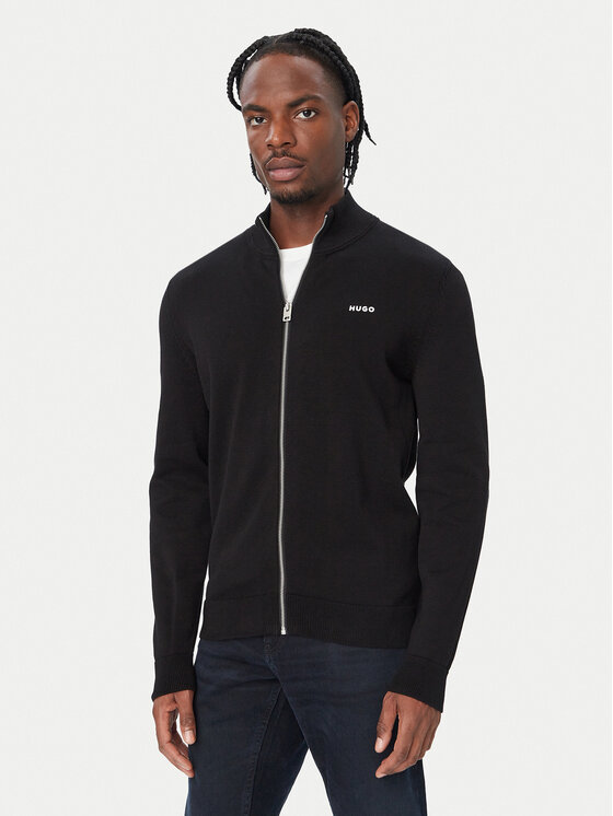 HUGO Kardigan San Jacomo-C 50553606 Czarny Regular Fit