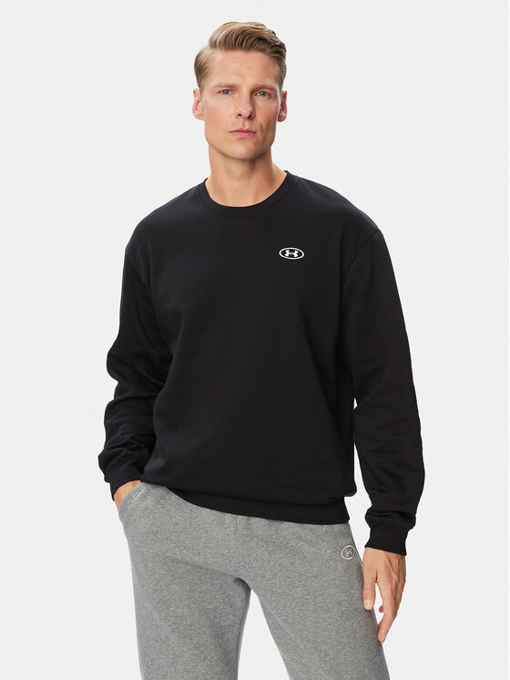 Under Armour Bluza Ua Rival 6013447 Czarny Regular Fit