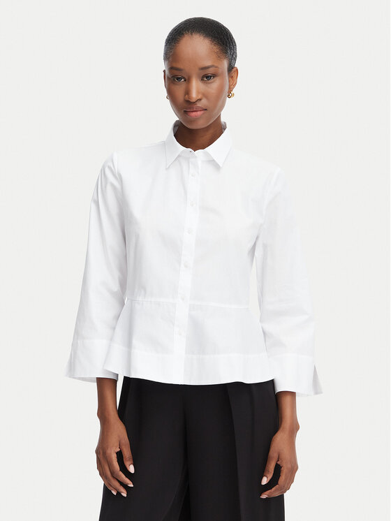 HUGO Koszula Embrella 50562961 Biały Slim Fit
