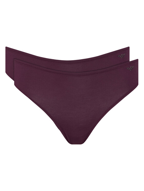 Emporio Armani Underwear Komplet stringów EW000402 AF25571 UA240 Fioletowy