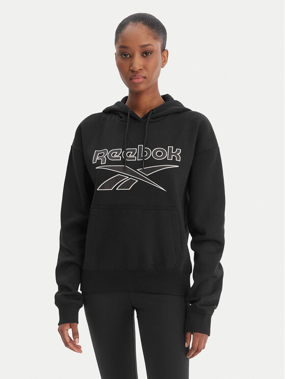Reebok Bluza Cali RK25174CCW Czarny Regular Fit