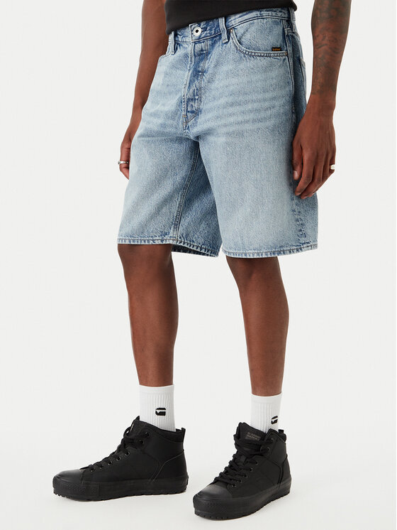 G-Star Raw Szorty jeansowe Dakota D24411-D788 Niebieski Regular Fit