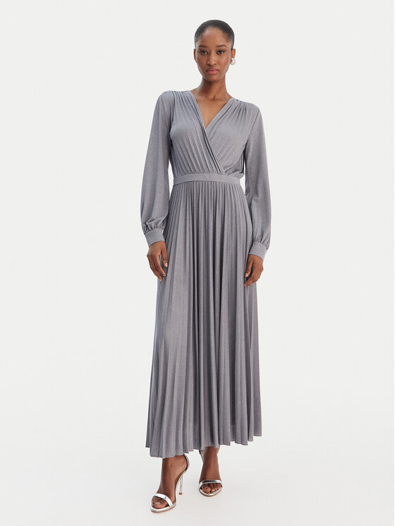 Marella Sukienka koktajlowa Mallo 2613621031 Szary Regular Fit