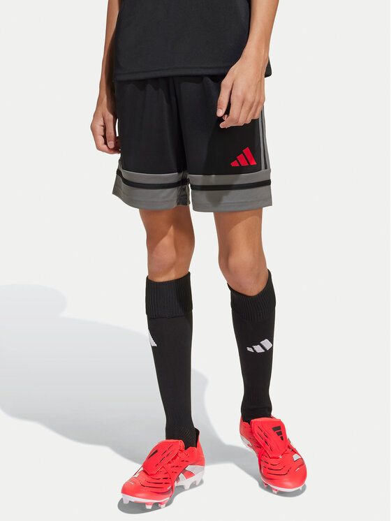 adidas Szorty sportowe Squadra 25 JN4448 Czarny Regular Fit