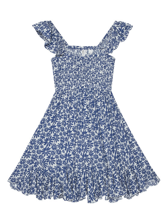 Roxy Sukienka codzienna W126-RXGDS-1027-23X Niebieski Regular Fit