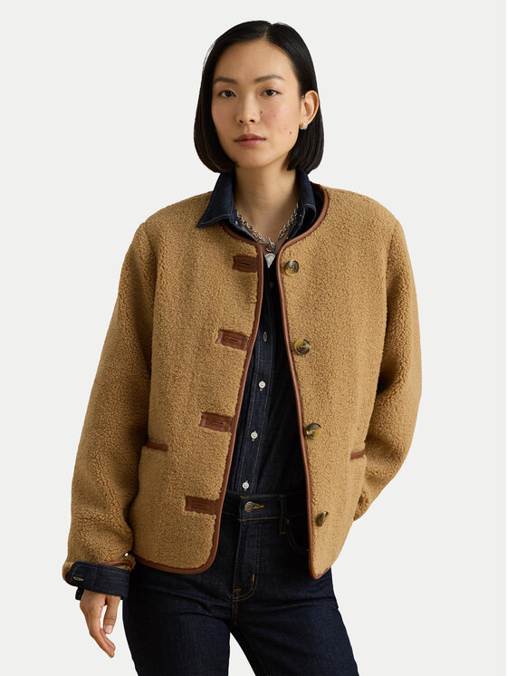 LAUREN RALPH LAUREN Kurtka przejściowa 297P23442004 Beżowy ciemny Regular Fit