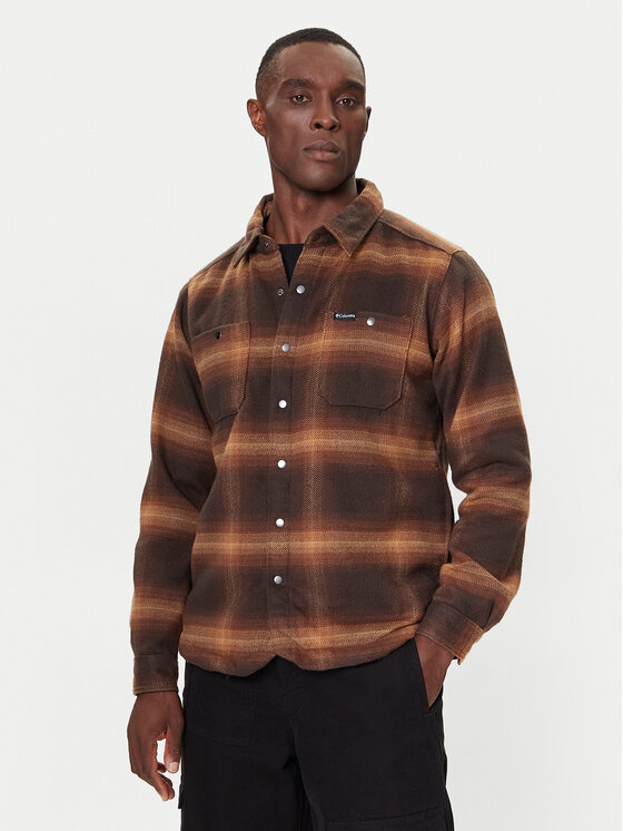 Columbia Kurtka koszulowa Windward™ II 2054771 Brązowy Regular Fit