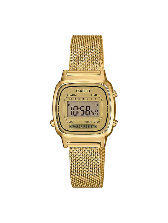 Casio Zegarek Vintage LA670WEMY-9EF Złoty