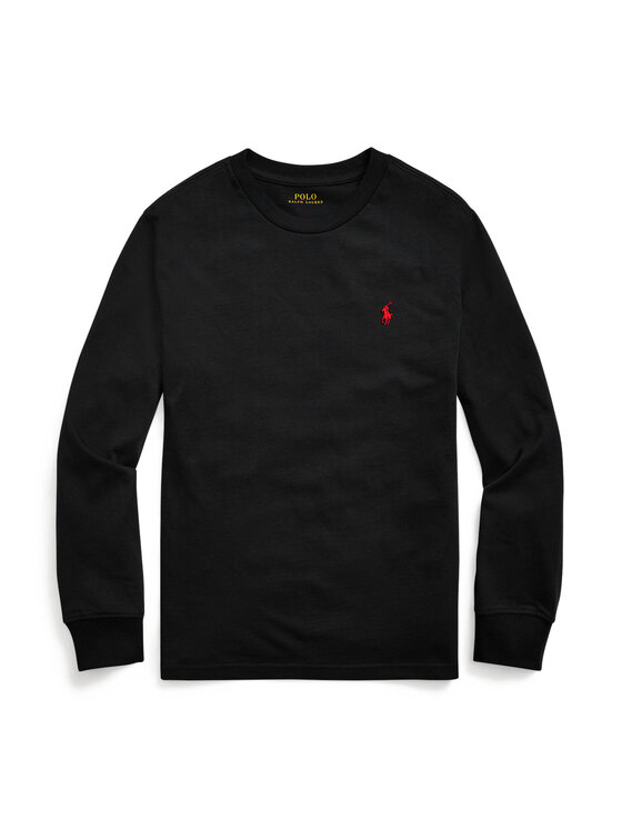 Polo Ralph Lauren Bluzka 323843804001 Czarny Regular Fit