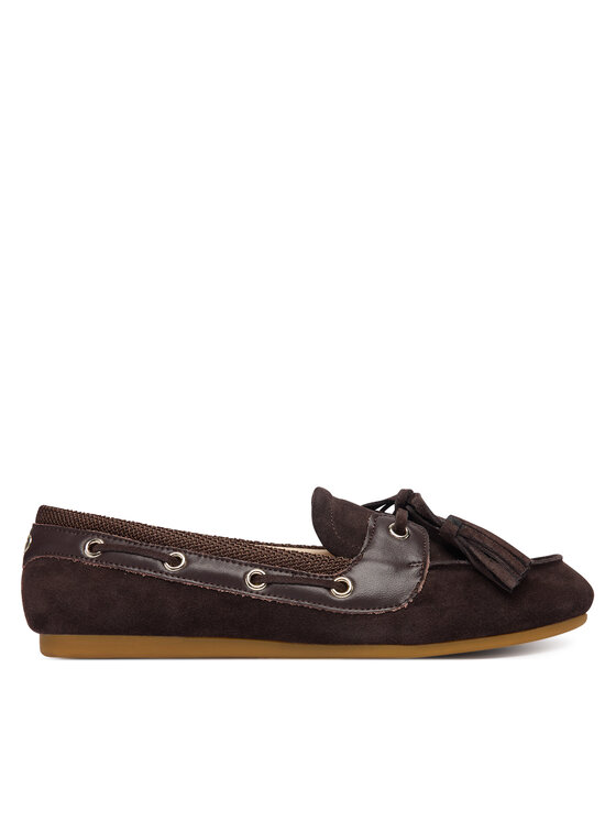 Liu Jo Mokasyny Skipper 03 SF6047 PX624 Brązowy ciemny