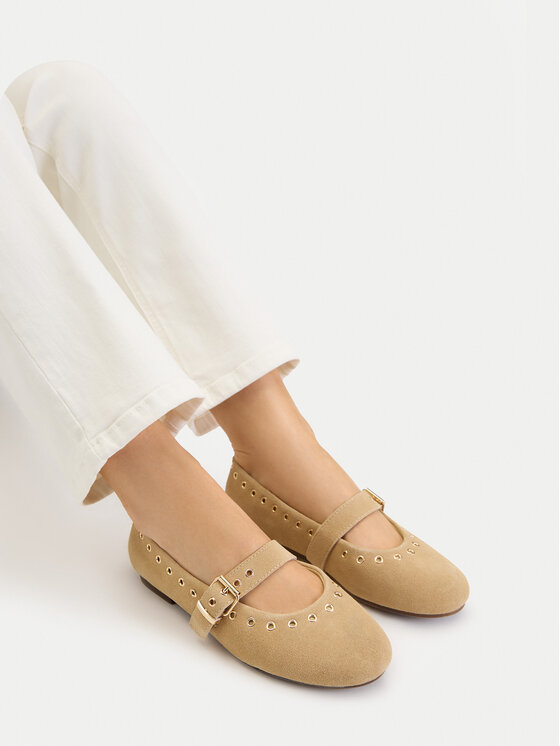 Lasocki Baleriny CEO-HY62517-2 Beżowy