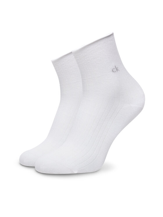 Calvin Klein Skarpety długie 701229681 Biały