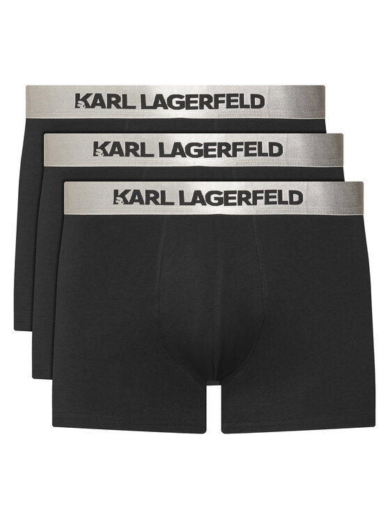 KARL LAGERFELD Komplet bokserek A1M47020 Czarny