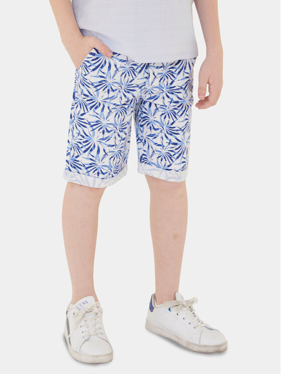 Guess Szorty materiałowe L4RD07 WFYJ0 Kolorowy Regular Fit
