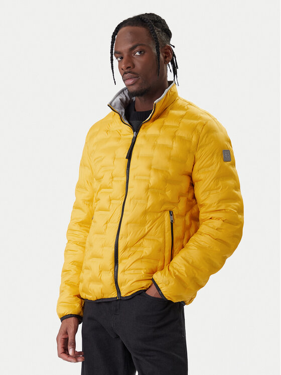 Milestone Kurtka puchowa Ms Pizaro 610445 60825 Żółty Regular Fit