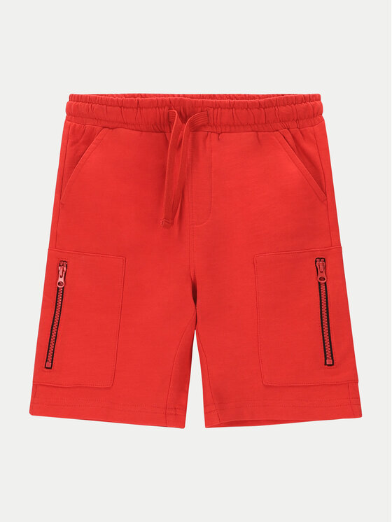 Coccodrillo Szorty sportowe WC4120502DWK Czerwony Regular Fit