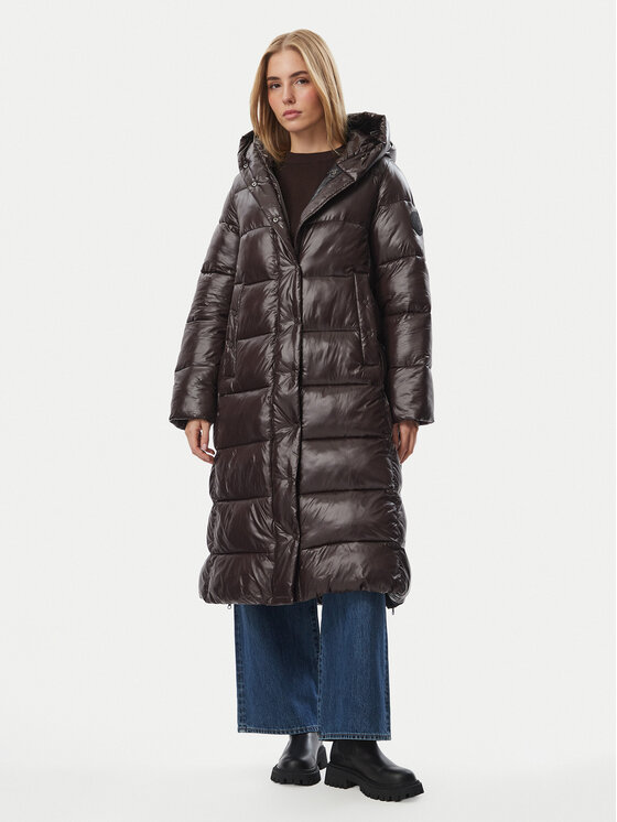 Save The Duck Kurtka zimowa D43104W LOVE23 Brązowy ciemny Regular Fit
