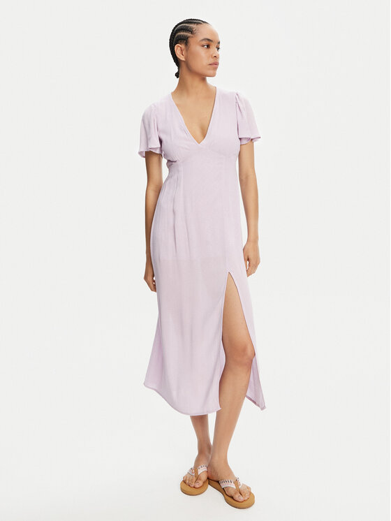 Billabong Sukienka letnia Jet Set EBJWD00134 Fioletowy Regular Fit