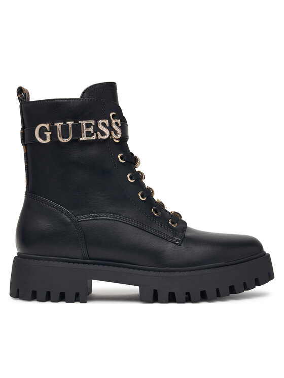 Guess Trapery FLFFIC ELE10 Czarny