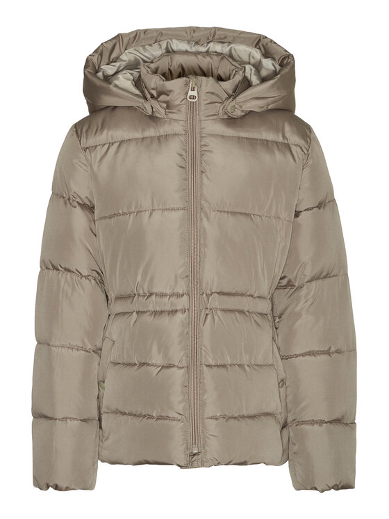 Vero Moda Girl Kurtka zimowa 10290901 Beżowy Regular Fit