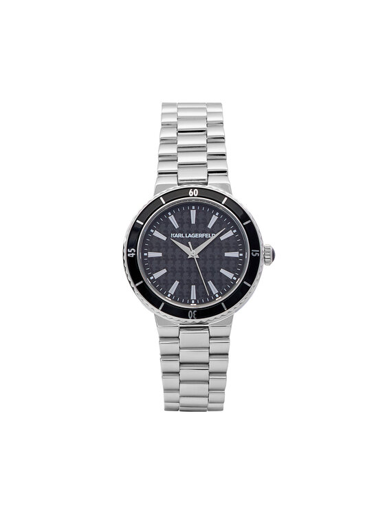 KARL LAGERFELD Zegarek R0553104502 Srebrny