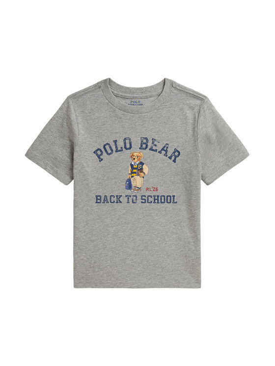 Polo Ralph Lauren T-Shirt 322B27334001 Szary Regular Fit