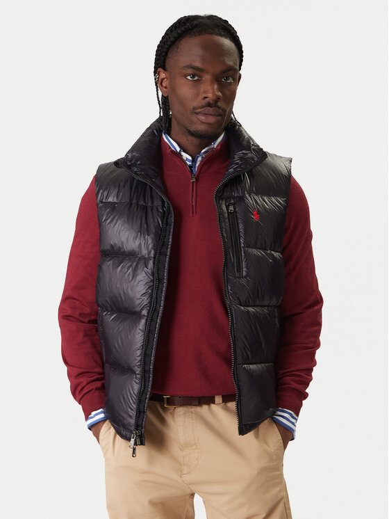 Polo Ralph Lauren Kamizelka 710P06138001 Czarny Regular Fit