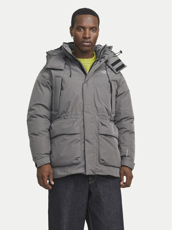 Jack & Jones Kurtka zimowa Kani 12260454 Szary Regular Fit