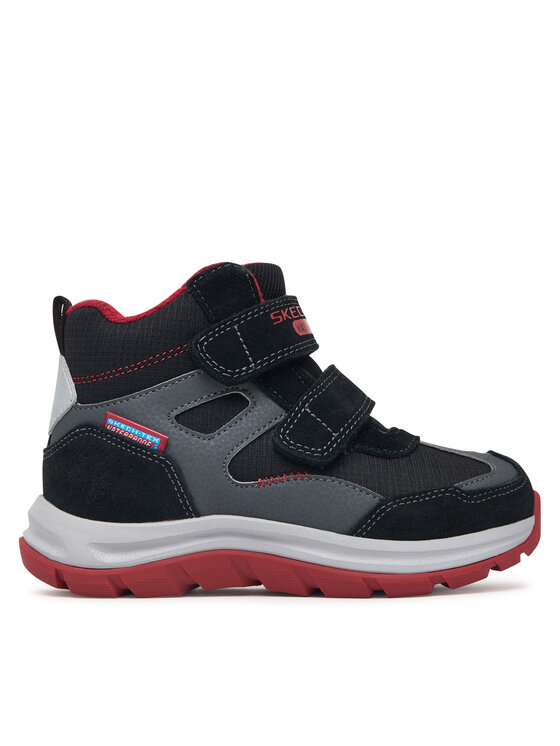 Skechers Trzewiki 406374L/BKRD Czarny