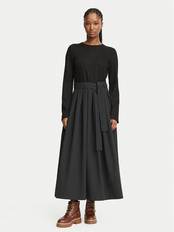 Weekend Max Mara Sukienka codzienna Carioca 2625626042 Czarny Regular Fit