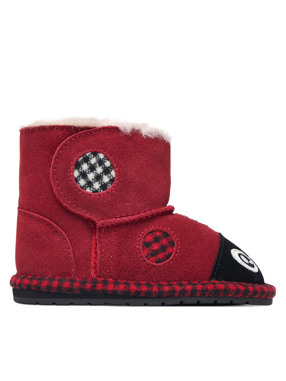 EMU Australia Śniegowce Lenny Ladybug Walker B13326 Czerwony