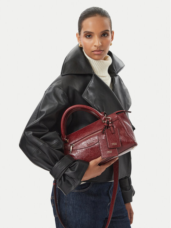 Guess Torebka Antonia HWTG21 83050 Czerwony ciemny