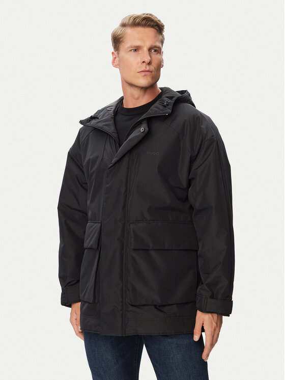 BOSS Kurtka przejściowa Bezo2641 50567272 Czarny Regular Fit