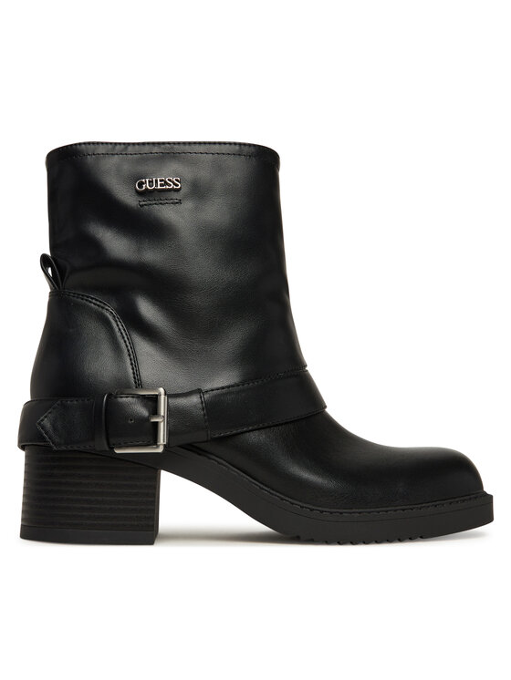Guess Botki FLFIJI ELE10 Czarny