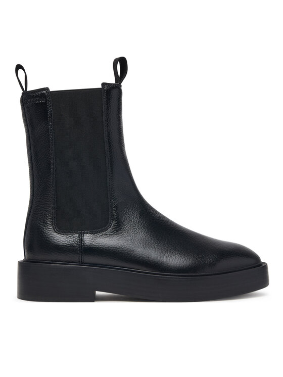 Calvin Klein Sztyblety Conc Welt Chelsea Boot Lth HW0HW03208 Czarny