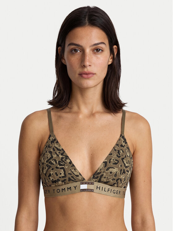 Tommy Hilfiger Biustonosz braletka UW0UW06580 Beżowy