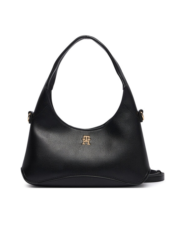 Tommy Hilfiger Torebka Th Everyday Mini Hobo AW0AW19185 Czarny
