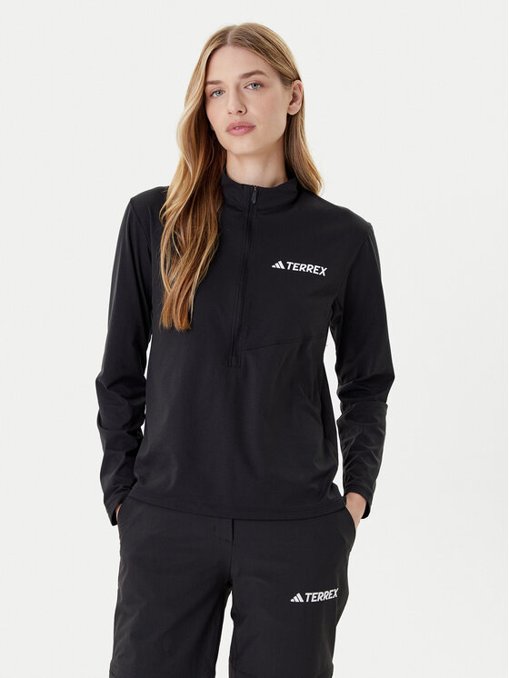 adidas Bluza techniczna Terrex Multi Climacool JF4185 Czarny Regular Fit