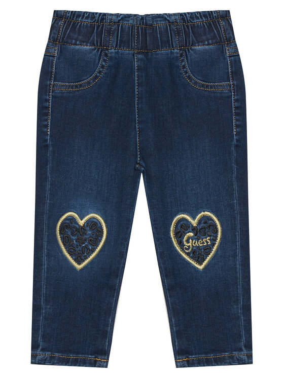 Guess Jeansy A6BA01 D2199 Granatowy Regular Fit