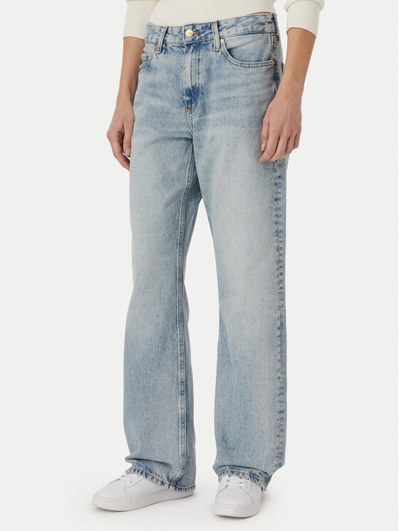 Tommy Hilfiger Jeansy WW0WW50963 Niebieski Straight Fit