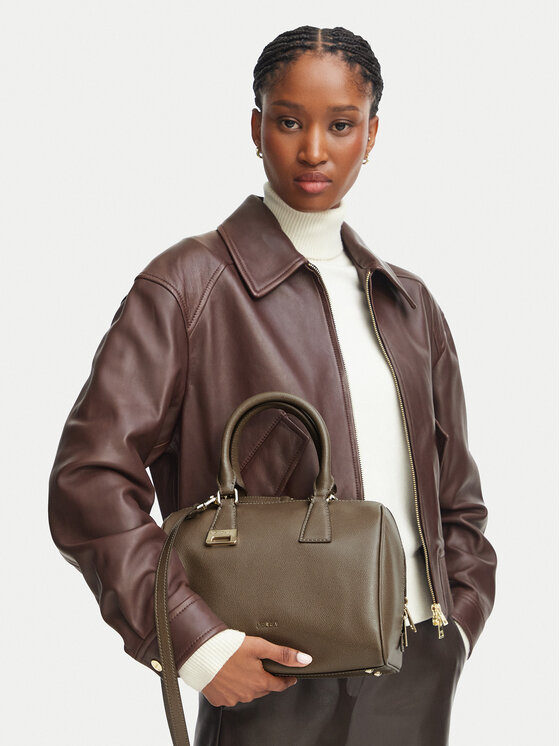 Furla Torebka Olivia M Boston WB02148 A.0023 4903S Beżowy ciemny