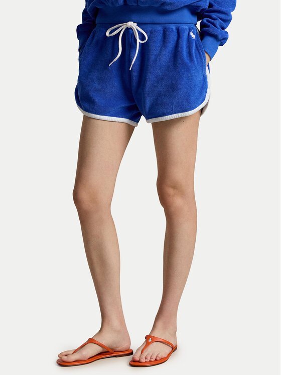 Polo Ralph Lauren Szorty sportowe 211A12956001 Niebieski Relaxed Fit