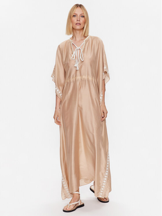 TWINSET Sukienka letnia 231LM2FAA Kolorowy Relaxed Fit