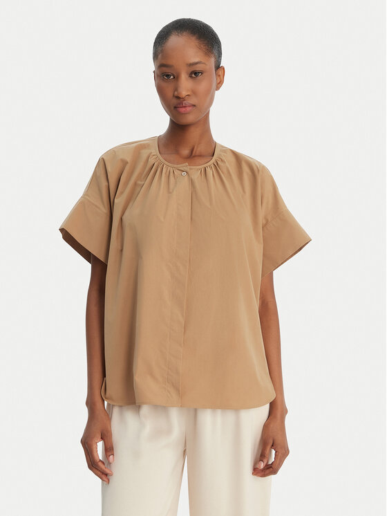Weekend Max Mara Bluzka Educata 2615111172 Beżowy Regular Fit