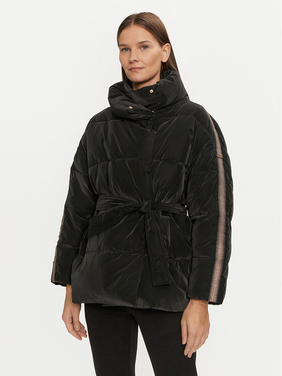 EA7 Emporio Armani Kurtka zimowa 6DTK02 TNDMZ 1200 Czarny Oversize